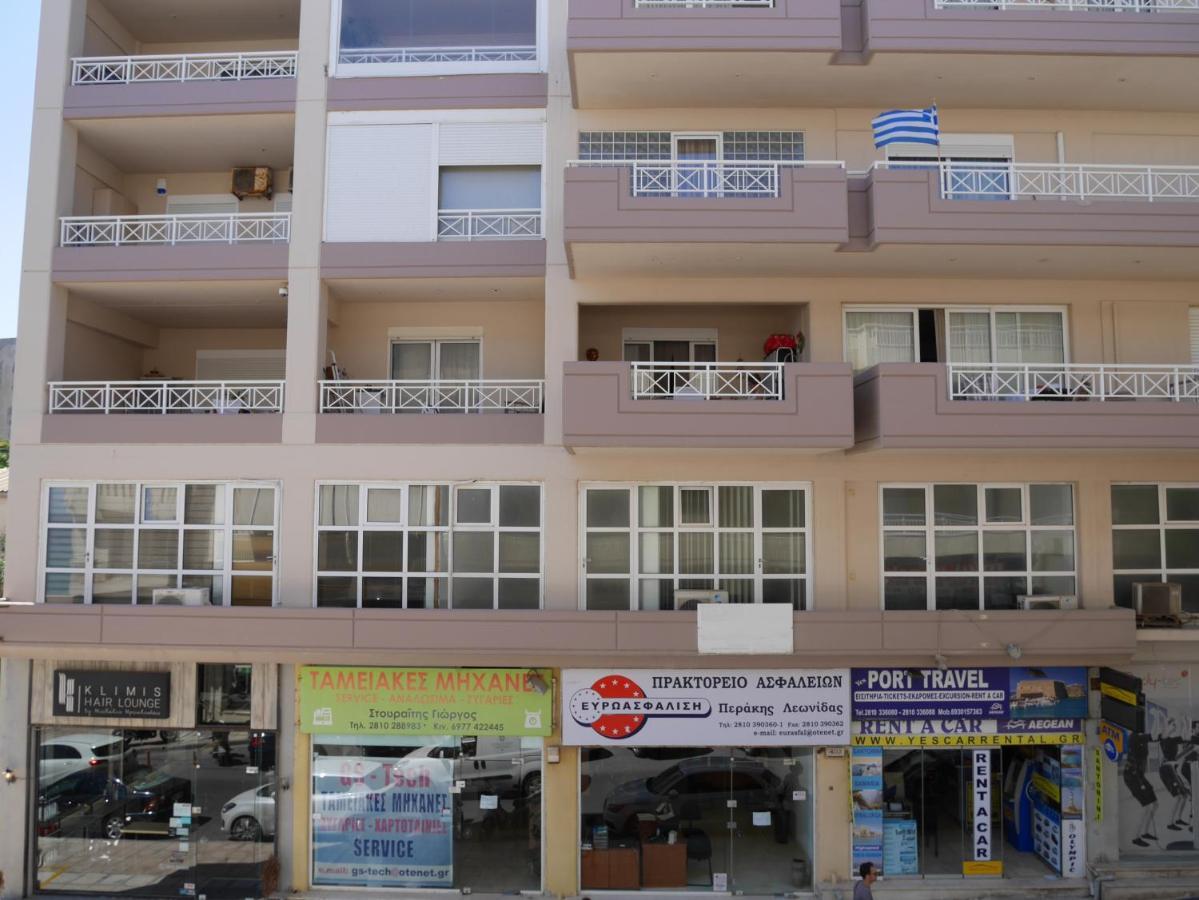 Porto Plaza City Center Apartment Ac/Wifi Heraklion  Bagian luar foto